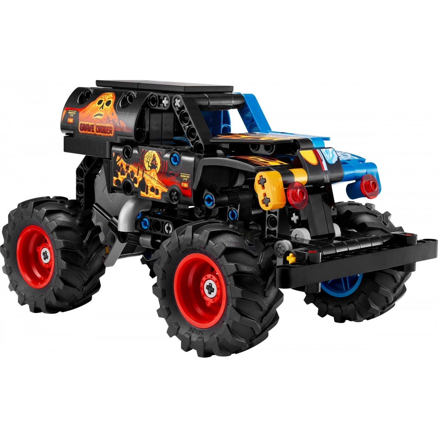 LEGO Technic 42219 - Monster Jam Grave Digger - Feu et glace