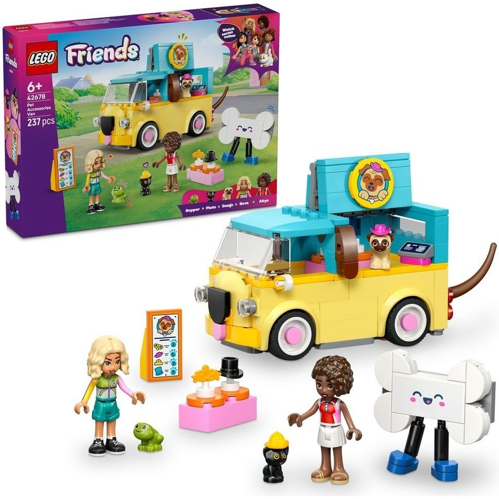 LEGO Friends 42678 - Le van d'accessoires pour animaux