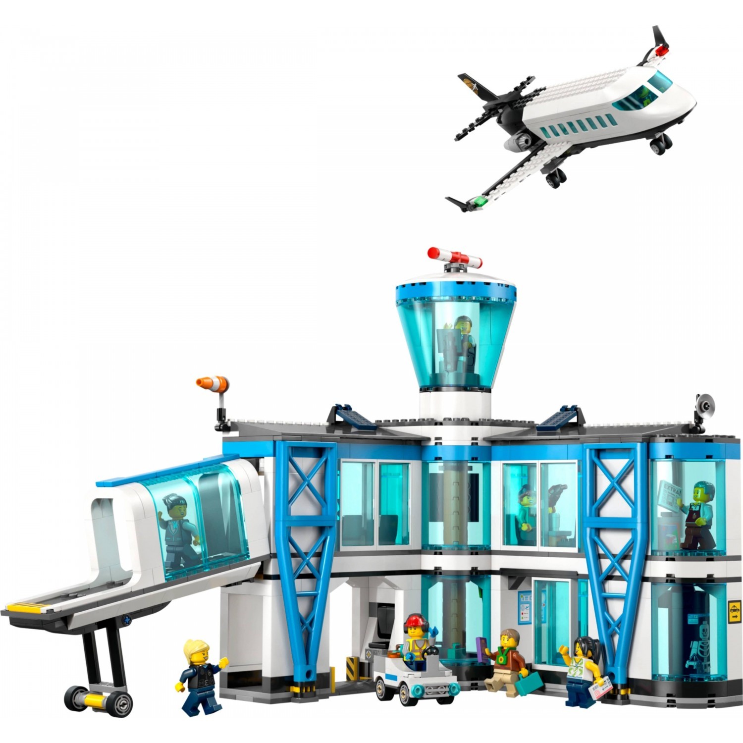 LEGO City 60502 - L'aéroport et l'avion