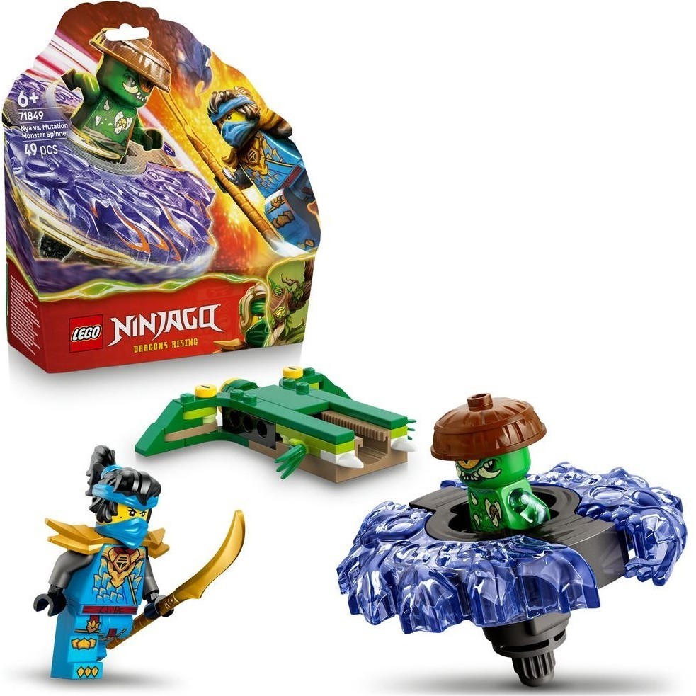 LEGO Ninjago 71849 - Nya contre la toupie du monstre mutant