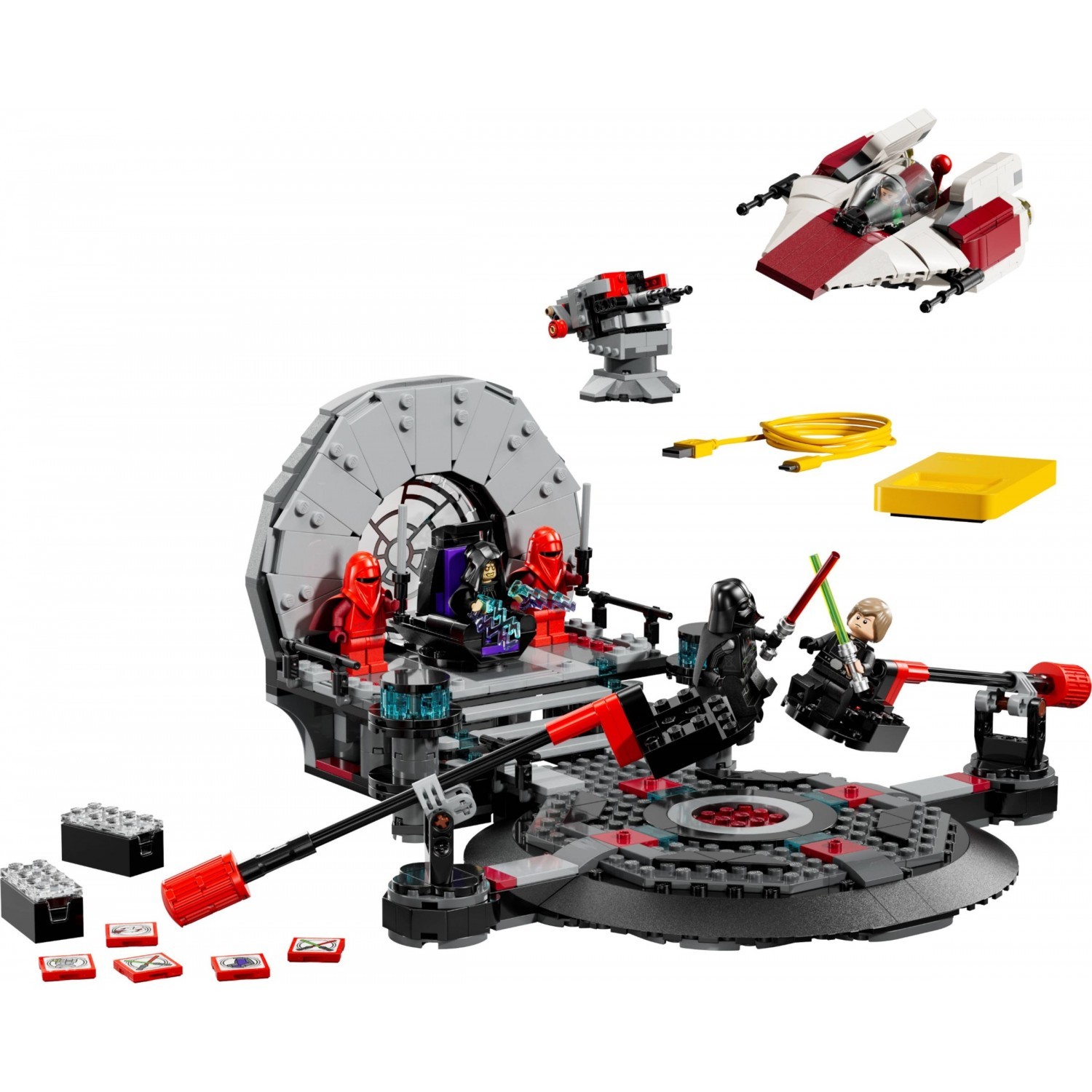 LEGO Star Wars 75427 - Throne Room Duel & A-wing